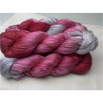 100% Mulberry Dyed Silk Yarn zum Handstricken